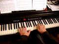 The World, by Nightmare, on piano.