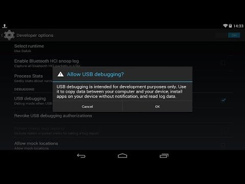 how to enable usb debugging on xperia p