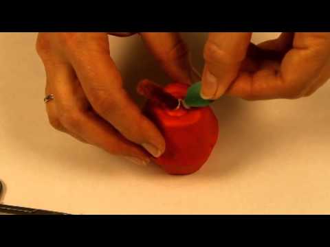 Bricolage sur la pomme pour les enfants