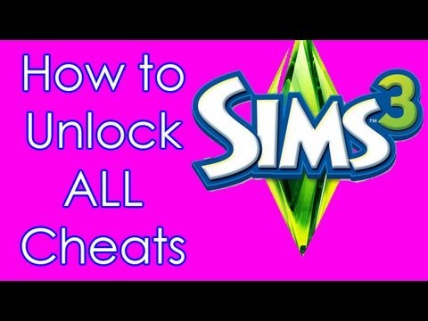 how to turn cheats on in sims 3
