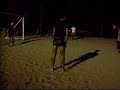 Partita di calcio in mutande.