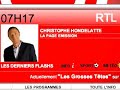 J'étais ce matin (jeudi 26 juin) à 7h15 en direct sur RTL pour évoquer avec Christophe Hondelatte, la situation en Afghanistan. L'émission allie info, débats et échanges avec les auditeurs.