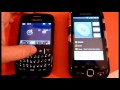 Virgin Samsung Intercept vs Blackberry 8530