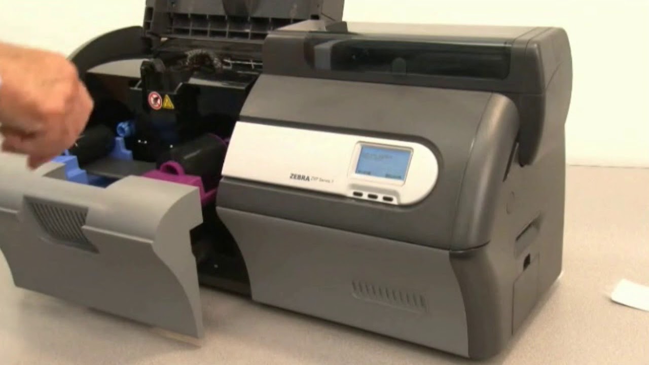 Zebra ZXP 7 - How to Clean Printer