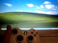 Navigating Microsoft Windows XP MCE with an XBOX360 Gamepad