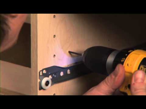 how to fit b&q soft close drawers