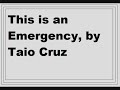 taio-cruz-this-is-an-emergency-cover.html