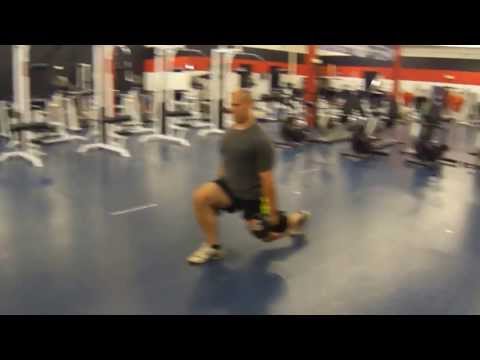 Heavy Reverse Walking Lunges