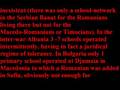 Vlachs (romanians) in Balkans - Timok is Romania !