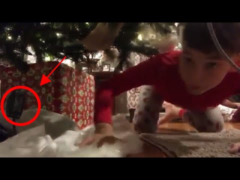 Młody chciał nagrać z ukrycia Mikołaja. Nie sądził, że nagra zupełnie coś innego