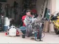 Jet engine water injection tests