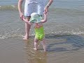 Edie at the beach