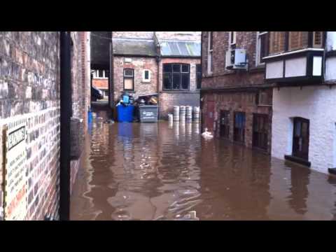 york - Not the worst flooding the city has ever seen but still quite bad and certainly the most worrying for a while. These are the scenes in York City centre by th...