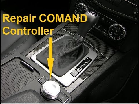 Mercedes W204 C Class Repair Scolling Knob COMAND Console Control Wheel Command