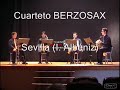 cuarteto berzosax  sevilla i  albéniz 