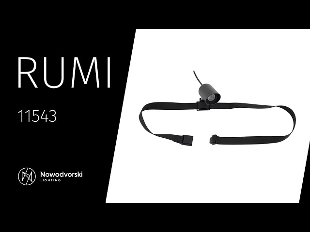 Світильник вуличний ландшафтний Nowodvorski 11543 Rumi LED 1x7W 3000K 320Lm IP54 чорний