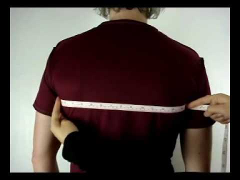 how to measure the width of a t shirt