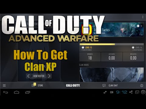 how to boost xp in advanced warfare
