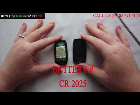 How To Replace Mazda 3 Key Fob Battery 2004 2009