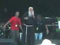 Frate Cesare incita il pubblico al Gods of Metal '07