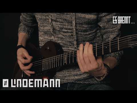 Till Lindemann - Es Brennt... - Guitar cover by Eduard Plezer