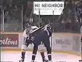 Brandon Sugden with London Knights vs Wes Ward Brandon Sugden with London Knights vs Wes Ward