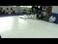 Boyd Clarke (3d gi match) competing for Tiger Muay Thai and MMA during the Bangkok White Belt tournament