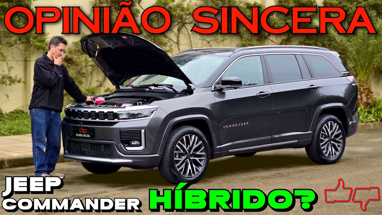 Novo Jeep Commander HÍBRIDO: O que é e como funciona o MHEV? É bom? Gasta menos? Preço, problemas