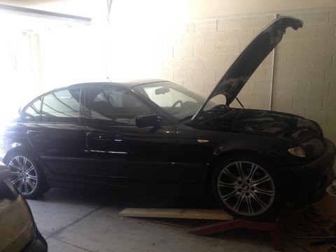 BMW 330i power steering repair, upgrade, e46 2003 ZHP LF20 pump, Far Reach 9-14-13