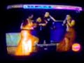 Myriam madrina con sello y atras de Colette ventaneando
