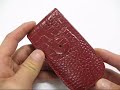 PDair Leather Case for HTC P5500 Flip Red/Crocodile Pattern PDair Leather Case for HTC P5500 Flip Red/Crocodile Pattern