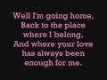 Chris Daughtry Home Lyrics
