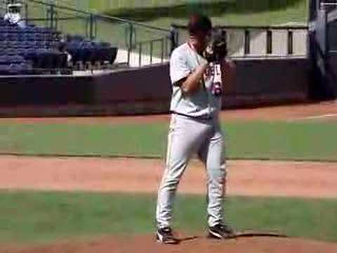 Daniel Davidson of the Los Angeles Angels of Anaheim