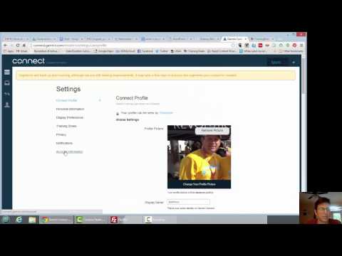 how to sync training peaks with garmin connect
