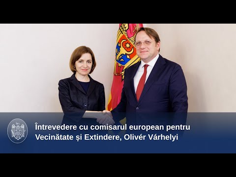 Глава государства встретилась с европейским комиссаром по вопросам соседства и расширения Оливером Вархели