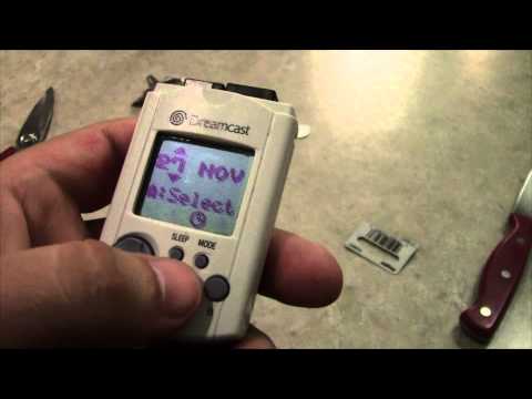 how to use dreamcast vmu