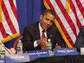 Obama Campaign Stop: Economic Competitiveness Summit