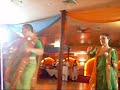 White Bridesmaids Dance at a Desi Wedding