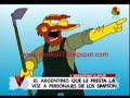 acoso textual   entrevista krosty de los simpsons
