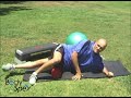 Thigh, IT Band myofascial release: BodySpex fitness with Jai
