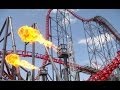 X2 Roller Coaster POV Media Day Six Flags Magic Mountain
