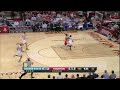 Nate Robinson tackles Goran Dragic