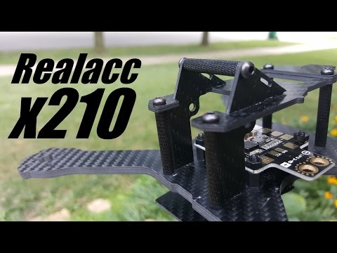 Realacc x210 (QAV-X Clone) Frame Review from Banggood