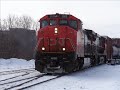 Winter railfanning