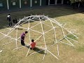 Construction Video of Geodesic Dome @ DBS Construction Video of Geodesic Dome @ DBS