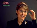 Charlie Rose Green Room with Sarah Palin