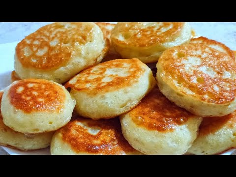 ОЛАДЬИ на Дрожжах. Пышные оладушки🥞Ольгины Рецепты.