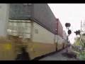 CN (Canadian National) Freight Train pass by