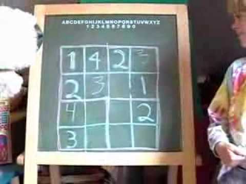 Madoc Teaches Bowzer How To Play Sudoku
