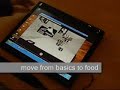 A demosntration of Polyglot game being played on a tabletPC.